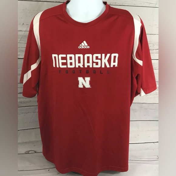 Nebraska Huskers Adidas Sideline Gear Men’s XL - Picture 1 of 3